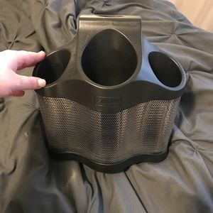 Blow drier and straighter caddy